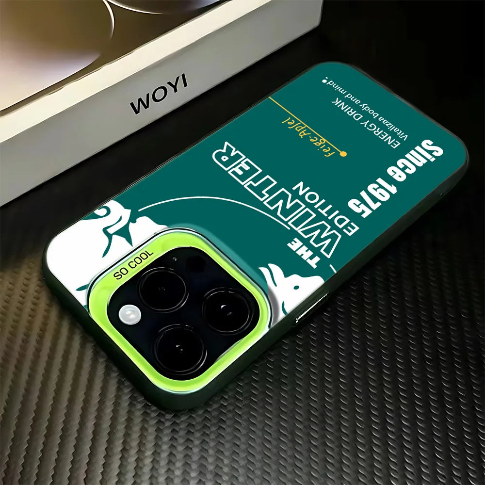 Fashion Red Phone Case For ins B-Bulles Phone Case For iPhone 16e 16 15 14 13 12 11 mini Pro Max X XR XSMAX Plus Anti Back Cover.