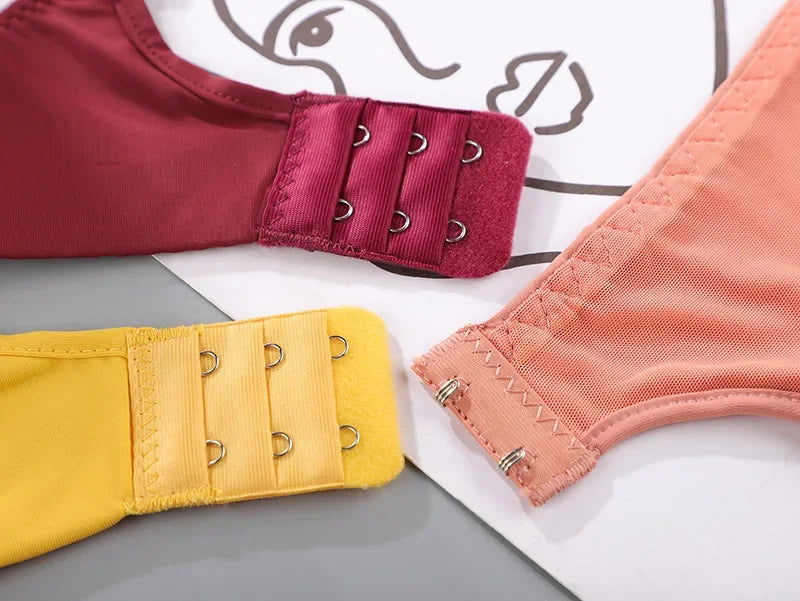 Women Seamless Bra Sexy No Wire Push Up Underwear Girls Students Breathable Thin Bras Sujetadores Sexys Ropa De Mujer Лифчик 브라