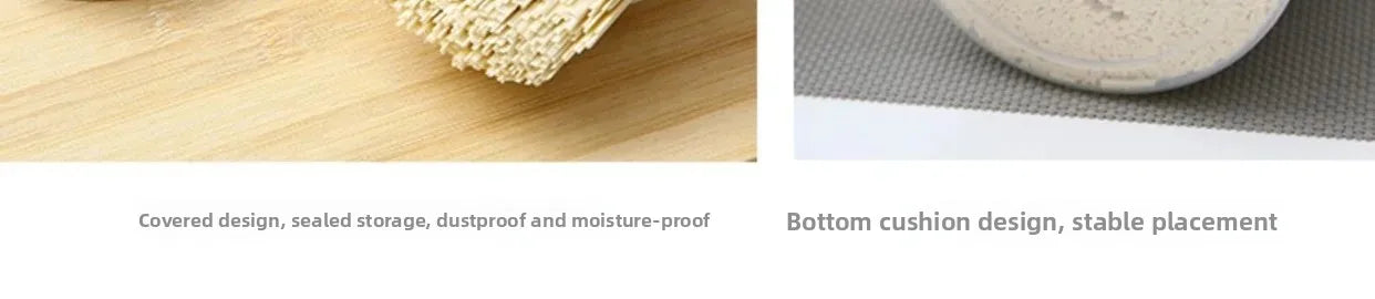 Transparent Plastic Kitchen Noodle Storage Container Sealable Jar Grain Storage Box Home Use Food Preservation Tin Canister.