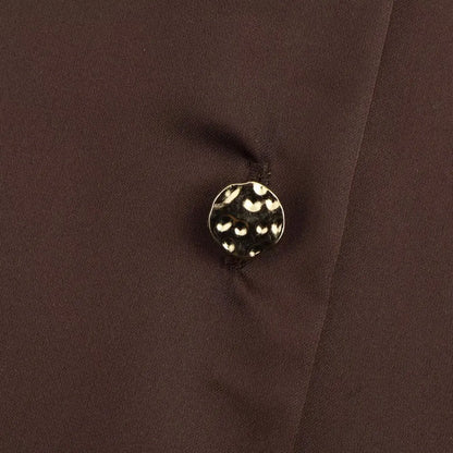 Women's Chic Lapel Collar Blouse Long Sleeve Button-Up Fashion Flowing Top Elegant Female Shirt Office.