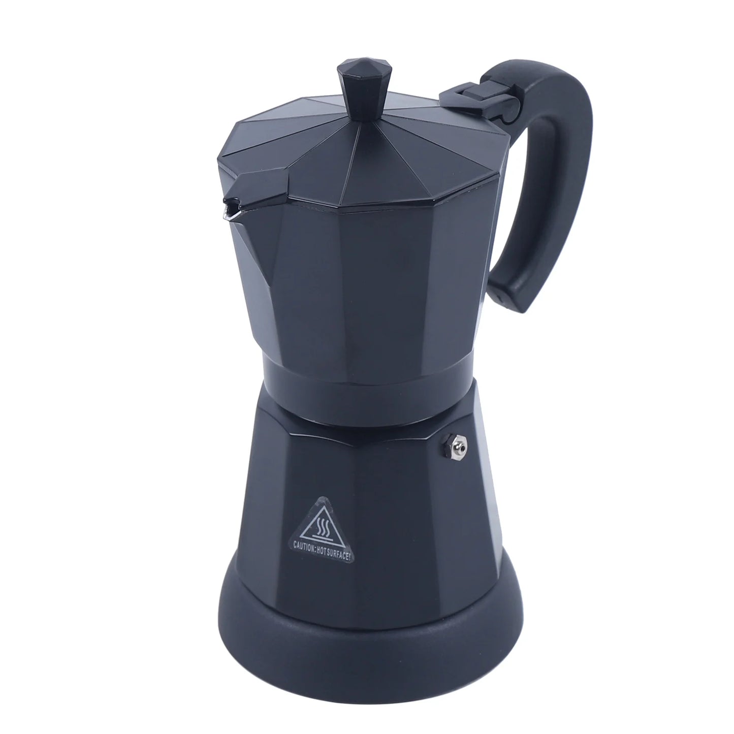 300 ml Electric Coffee Machine Aluminium Espresso Maker Mocha Espresso Pot with Separate Base.