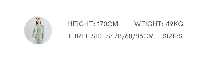 SENTUBILA 3 Piece Blazer Pant Suit Sets Women 2025 Autumn Suit Jacket Waistcoat Dress Pant Office Outfit Matching Set 141Z53565.