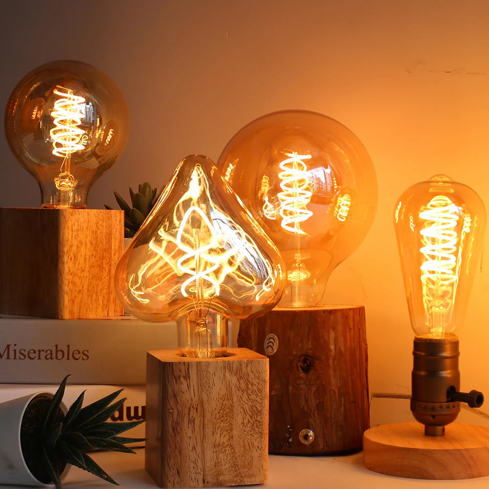 Vintage LED Edison Glühbirnen Lichter E27 AC 220V Retro Loft LED Lampe Schlafzimmer Esszimmer Für Home Dekoration innen Beleuchtung.