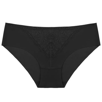 BZEL 10PCS/Set Women's Panties Exquisite Sweet Lace Underwear Sexy Lingerie Silk Satin Briefs Woman Comfort Breathable Underpant.