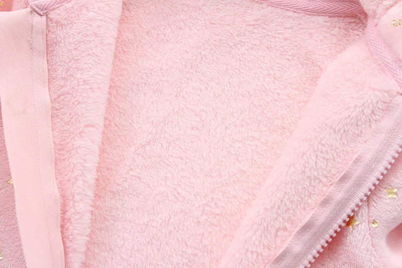 Neugeborenen Baby Kleidung Flanell Herbst Winter Baby Jungen Mädchen Strampler Cartoon Neugeborenen Body Weiche Warme Overall für Babys 0-12M.