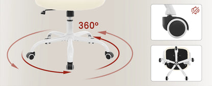 WOLTU Ergonomischer Netz-Bürostuhl, anhebbarer Gaming-Stuhl mit Kopfstütze, verstellbare Lordosenstütze, drehbarer Computerstuhl mit hoher Rückenlehne