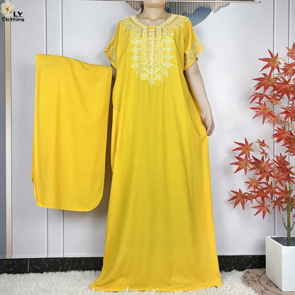 Neue Sommer-Kaftan-Abaya 2023, afrikanische Kleider für Frauen, traditionelle Kleidung, Islam-Gebetskleidung, Türkei, muslimische lose Robe, Ramadan