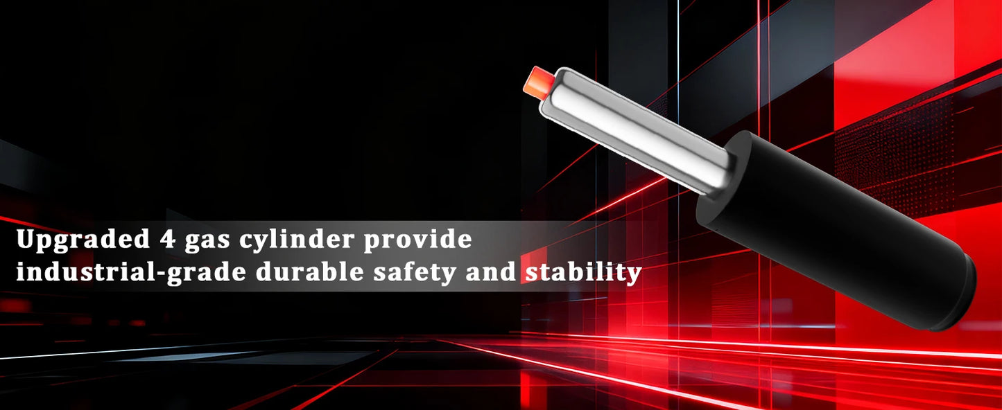 Ergonomischer Gaming-Stuhl, Taschenfederkissen und ausziehbare Fußstütze, hochwertiger, atmungsaktiver Computerstuhl aus PU-Leder für Erwachsene