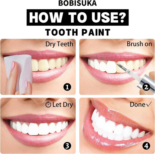 Depvision Tooth Paint Makeup Colorful Non Toxic for Halloween Party Cosplay Cosmetics Pigment.