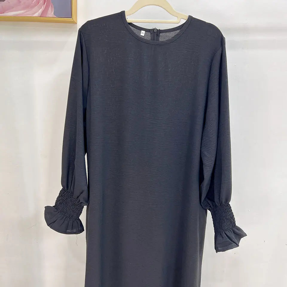 Jilbab Prayer Clothes Women Ramadan Islamic Jilbeb 2 Piece Set Dubai Turkish Modest Outfit Layered Khimar Scarf Hijab+Long Dress