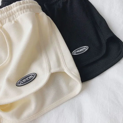 Shorts Women Summer A- shaped Slim Fit Versatile Loose Chili Girl Pants Summer Outdoor Casual Sports Fat Mm Three-piece Hot Pant.