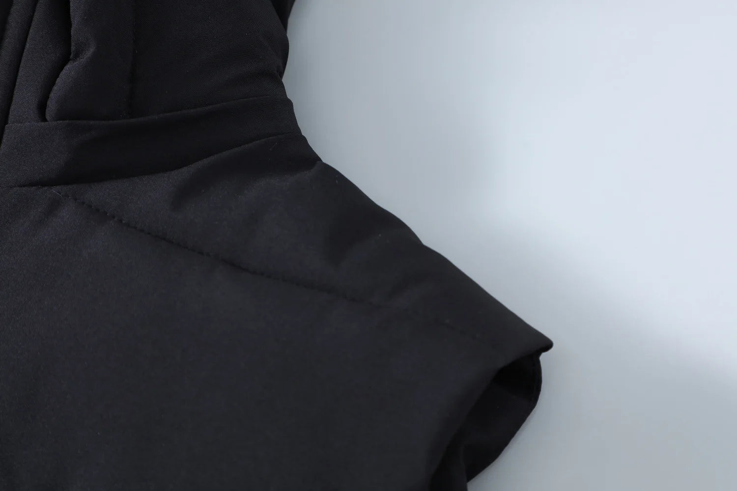 Compass Button Patch Style Men's Stand-up Collar Down Cotton Casual Vest Windproof Men's Jacket Slim Men's Hooded hat Wear.