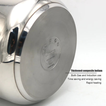 AIWILL 2L/6L/8L 3Gear Pressure Cooker 304 Stainless Steel Multifunctional Pressure-Limited Explosion-proof Quickly Cooking.