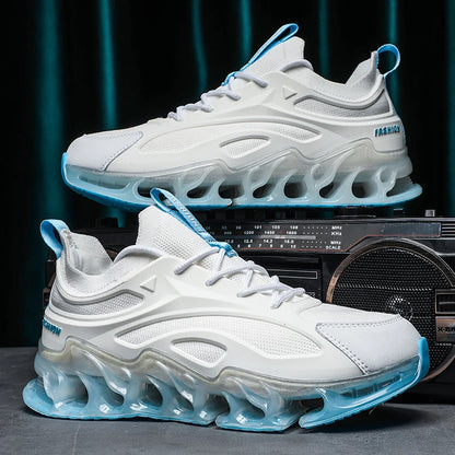 YRZL Mens Athletic Shoes 2025 Breathable Running Shoes Men Lightweight Sneakers Comfortable Walking Shoes Anti Slip Sports Shoes.