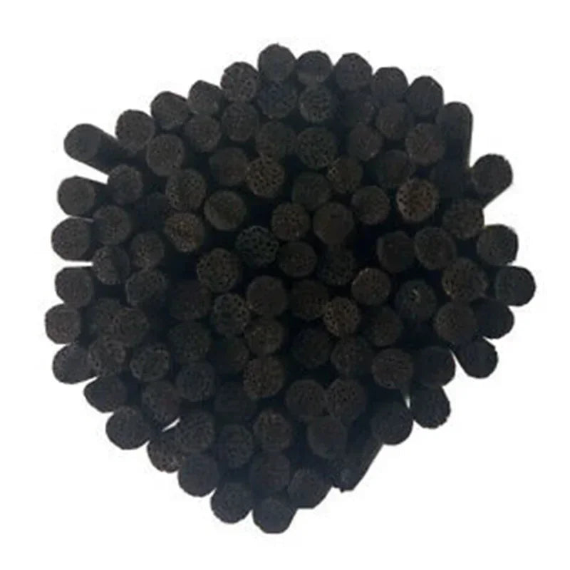 100pcs/Set 3.0x230mm Reed Stick Black Rattan Home Fragrance Diffuser Aroma Scent Oils And Accessories Room Freshener.
