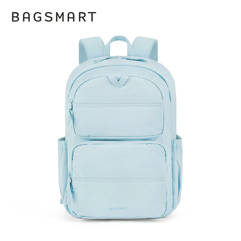 BAGSMART Laptop Backpack Large Capacity Women Casual Travel Bag College School Backpack For Boys Girls.