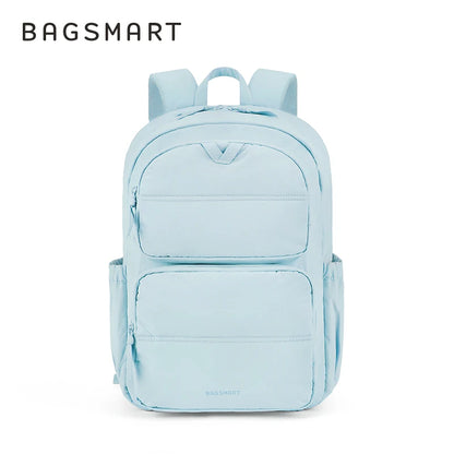 BAGSMART Laptop Backpack Large Capacity Women Casual Travel Bag College School Backpack For Boys Girls.