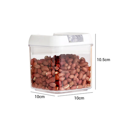 FAIS DU Food Storage Jar With Lid Kitchen Container Kitchen Organizer Stackable Dustproof Moisture Resistant Kitchen Accessories