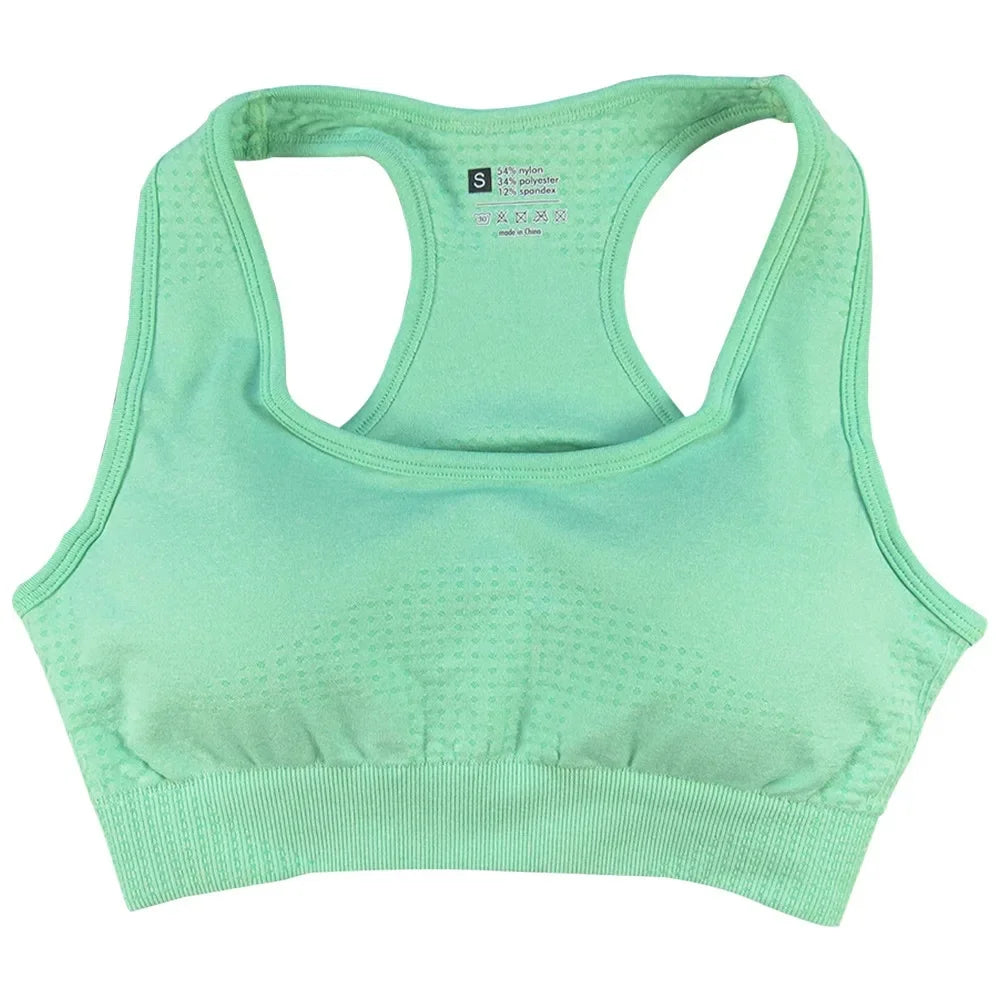 Seamless Dot Dot Yoga Suit High Waist Outdoor Sports Vest Running Quick Dry Top Fitness Yoga Pants Set Exercise Workout Clothes