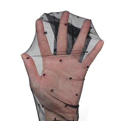 Sexy Dot Printed Women's Tights Black High Waist Elastic Pantyhose Ultra-Thin Translucent Soft Leggings Anti-hook Silk Socks.