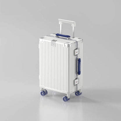 20-Zoll-Kompaktgepäck 26-Zoll-Trolley-Koffer mit großem Fassungsvermögen und Aluminiumrahmen für Männer und Frauen Reisekoffer