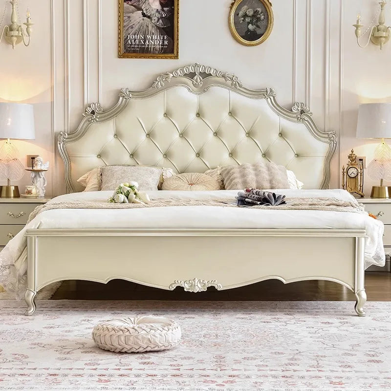 Kopfteilrahmen Doppelbett 150 x 200 King Size Hochzeitsregale Doppelbett Twin Holz moderne Cama De Casal Schlafzimmermöbel