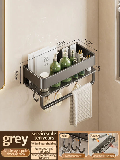 Bad regal Bad regal Toilette Aluminium Hänge gestell Bad Veranstalter hängen Küche Lagerung