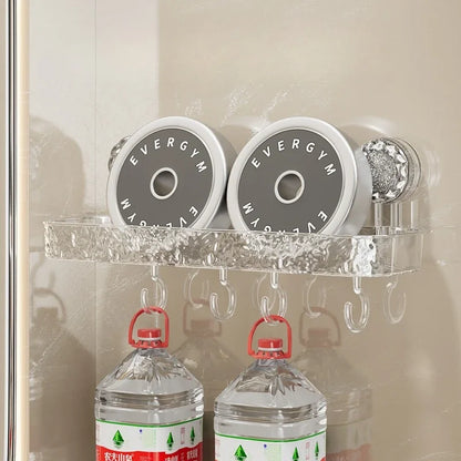 Eckregal mit gewelltem, nicht perforiertem Saugnapf, für Badezimmer, WC, Stativ, Duschregal, Wandmontage, Handtuch-Organizer, platzsparend