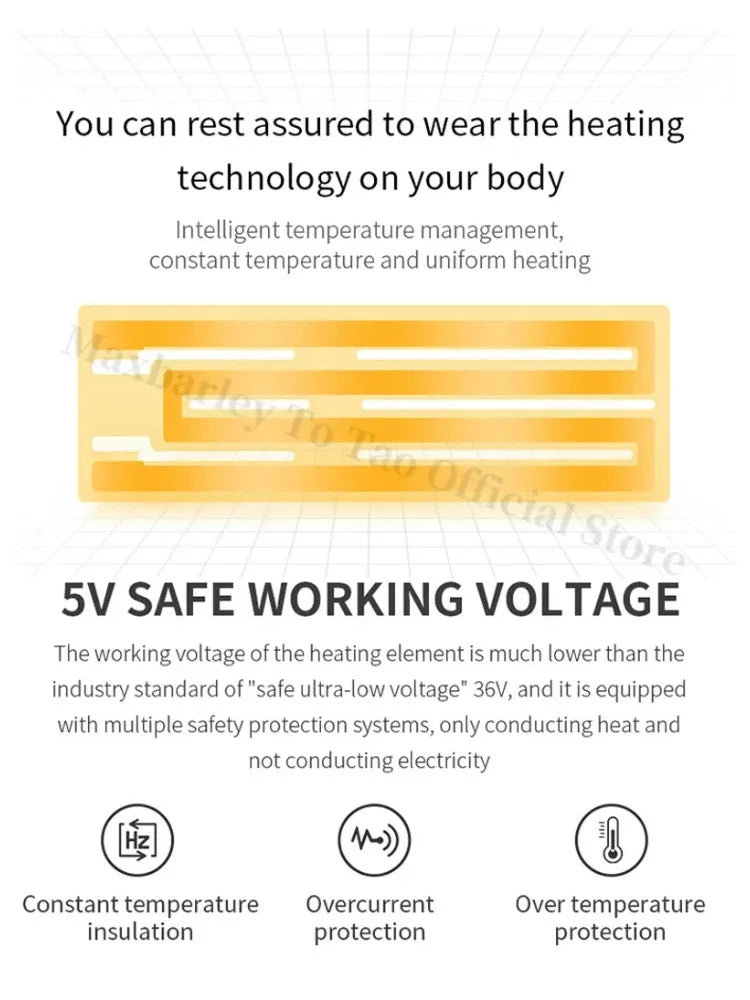 21 Areas Heating Jacket Men Winter USB Electric Heated Coat Functional Self Heating Clothes Outdoor Snow Ski Thick Padded Jacket.