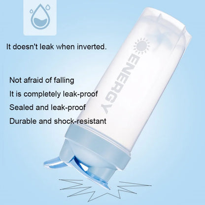 Summer Large-capacity Shaker Cup Outdoor Fitness Milkshake Cup Student Sports Portable Stirring Ball Shock-resistant with Scale.