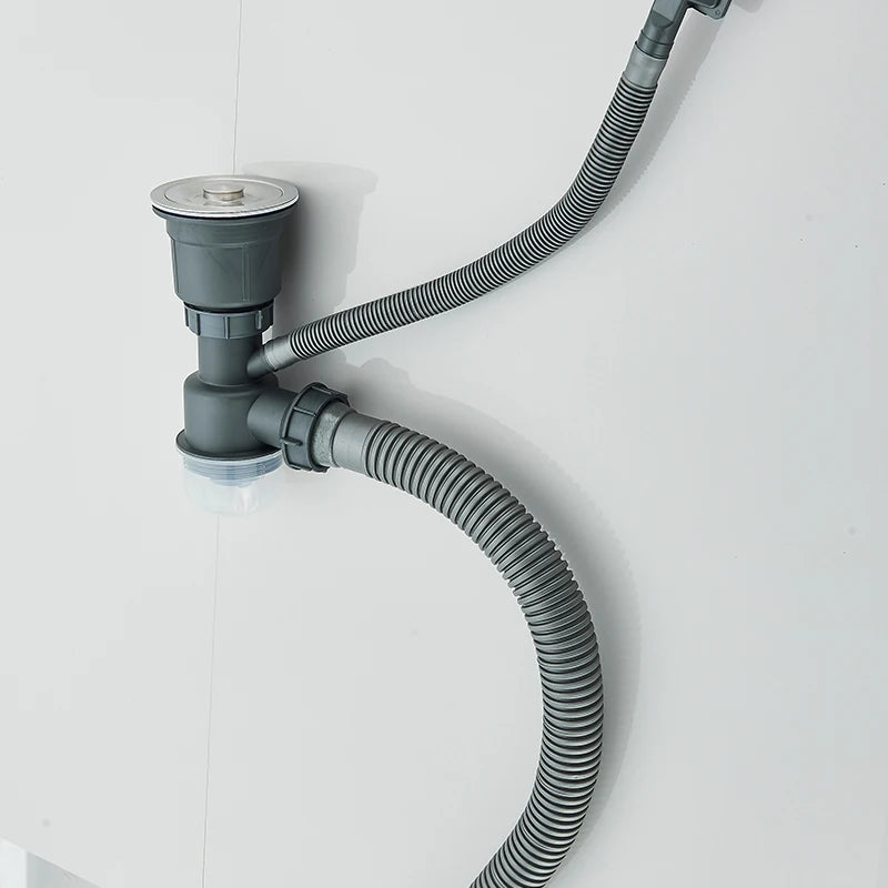 304 High 1uity intelligente Digital anzeige Wasserfall Küchen spüle großer Einzels chlitz integrierte Digital anzeige Wasserhahn Set