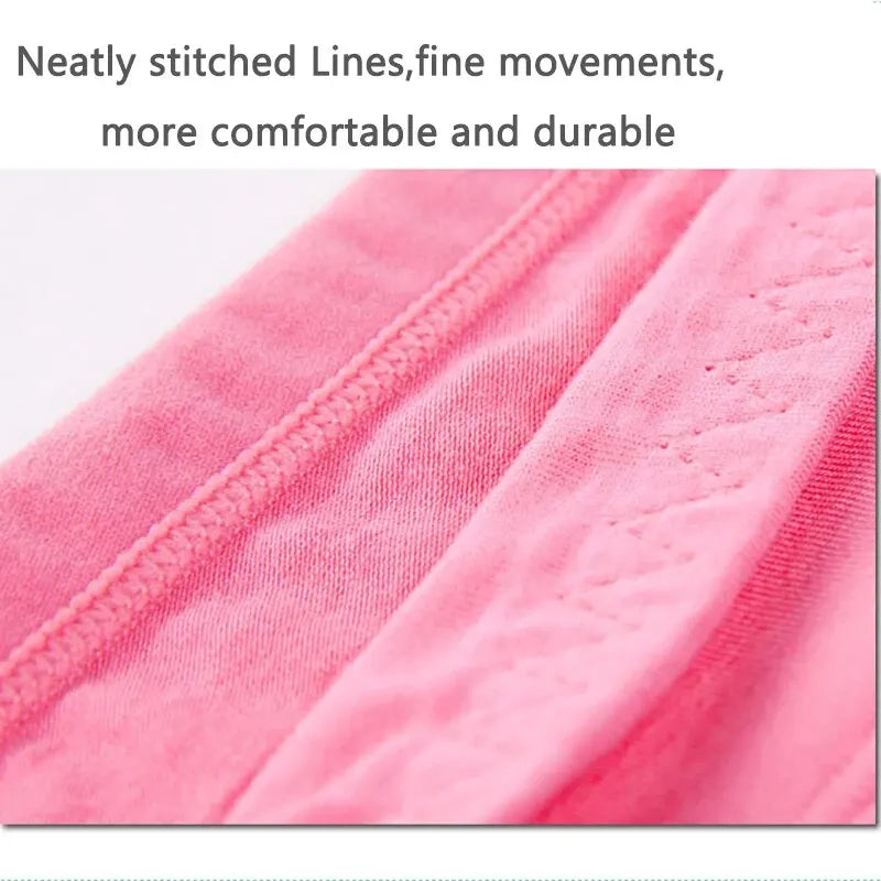 7Pcs/Lot Women's Panties Plus Size Underwear Cotton Briefs Girls Soft Pantys Female Intimates Underpant for Women Sexy Lingeries.