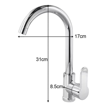 Kitchen Faucet Household Splash-proof Boosting Hot And Cold Faucet Hot And Cold Vegetable Wash Basin Dishwashing Pool Sink
