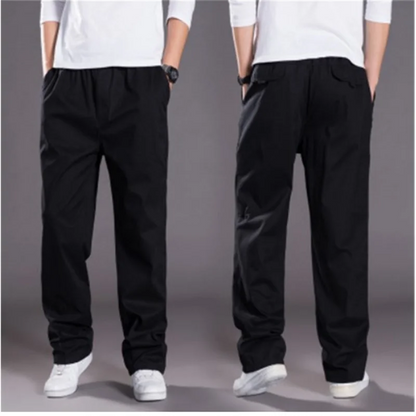 FGKKS 2024 Outdoor Casual Pants For Men Solid Color Large Pocket Breathable Pants High Quality Design Hot Casual Pants For Men.