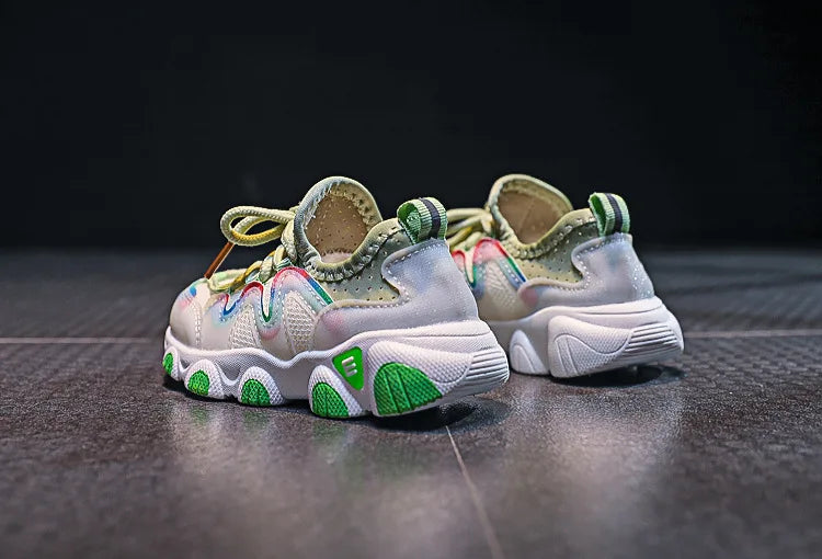 Children's Sports Shoes for Toddlers Boys Girls Little Kids Running Sneakers Air Mesh Breathable Soft Fashion Classic Casual New.