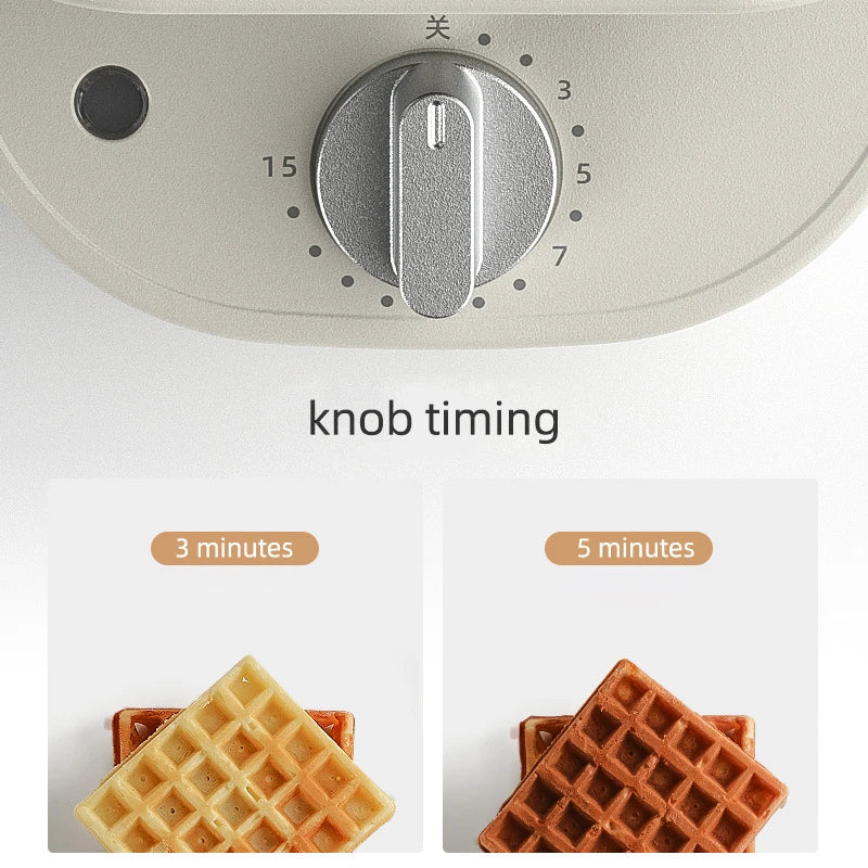 600W Electric Sandwich Maker Waffle Maker Multi-baker Breakfast Machine Toaster Baking Pancake Sandwichera Double Side Heat.