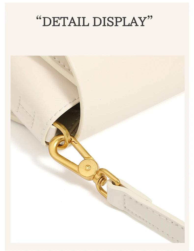 Hifashion Elegant Genuine Leather Underarm Shoulder Bags For Women 2025 Luxury Designer Crossbody Purses Square Ladies Handbags.