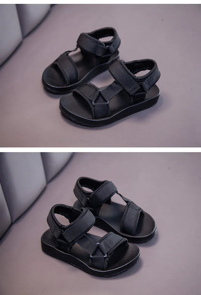 2021 Summer Boys Sandals Casual Children Kids Shoes Rubber School  Breathable Open ToeBoy Beach Sandal.