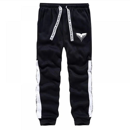 Fall Winter Daily Casual Sporty Jogger Sportswear Viking Raven Print Outfits 2025 New Fashion Men's Tracksuit Hoodies Sweatpants.