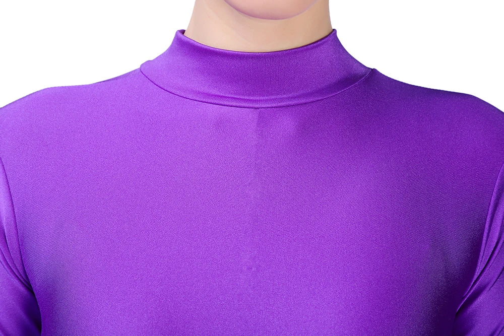 Unisex  Turtleneck Unitard Full Body Leotard  Long Sleeve Yoga Bodysuit Women Catsuit Daily Fitness Wear Cosplay Suits.