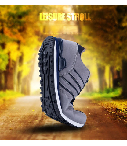 Brand Sneakers Men Outdoor Running Shoes High Quality Lace-Up Men Casual Shoes Fashion Comfortable Walking Shoes Tenis Hombres.