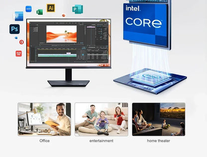 【3-Year-Warranty】2025 Mini PC Intel Core i9 8950HK Gaming Computer Windows 11 16GB DDR4 2TB SSD WiFi 6  Gamer Desktop PC.