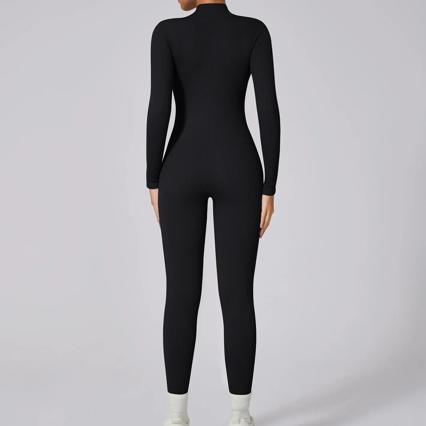 Women's Sporty Dry Fast Jumpsuit Yoga Suit Tight Dance Fitness One-Piece Clothing Set Comfortable Breathable Gymwear.