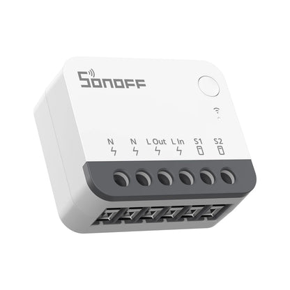 SONOFF ZBMINIR2 Extreme Zigbee Smart Switch Detach Relay Externer Schalter Fernbedienung über eWeLink, kompatibel mit Zigbee Hub