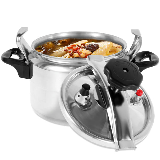 3-liter pressure cooker Aluminum alloy material with safety valve Anti scald handle for safe cooking Kitchen cookware accessory.