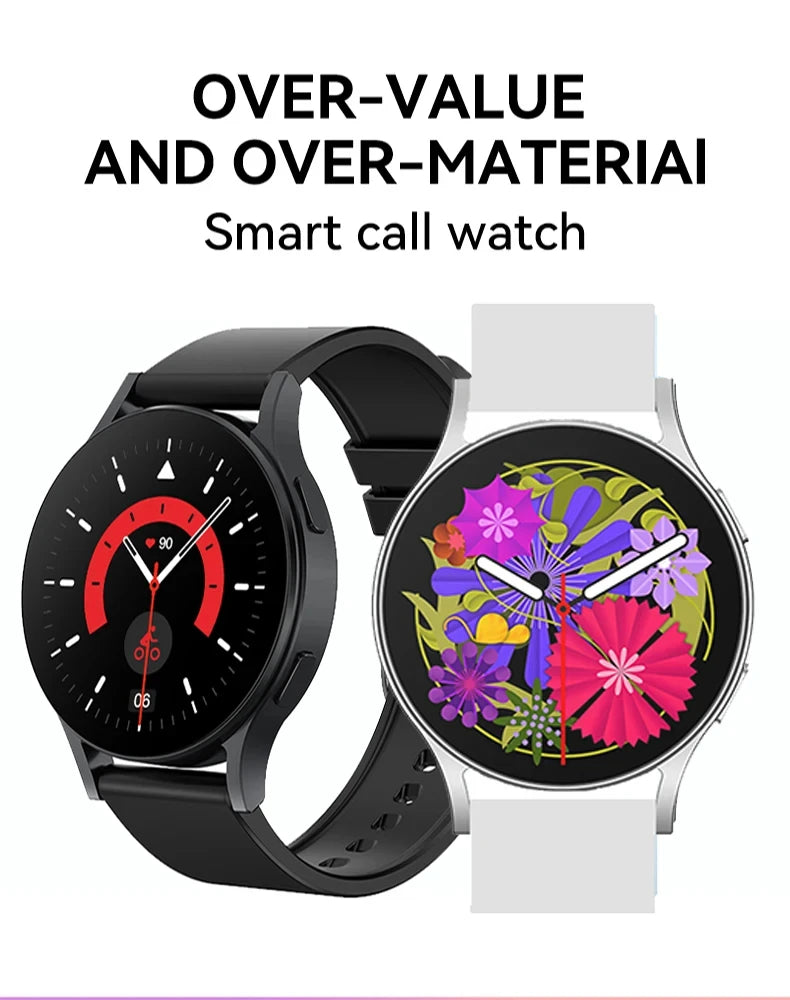 KESHUYOU 2025 New Bluetooth Call Smart Watches Pro 1.32” Inch 160*160 Custom Dials Sport Men And Woman Health Monitor Smartwatch.