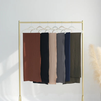 Khaki Long Sleeves Abayas Inner Dress Hijab Sets Elegant Muslim Dresses Islamic Ladies Casual Abaya Gift Party Wholesale RIMAIRE.