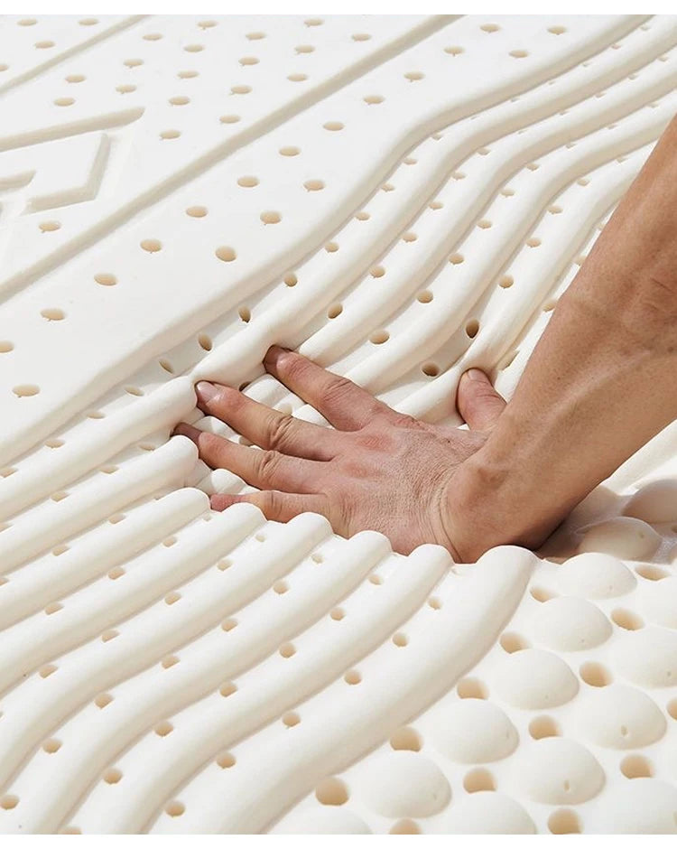 Thailand Importierte Natürliche Latex Matratzen Tatami Boden Matte Faltbare Langsam Rebound haushalt luxus top Matte Geschenk Latex Matten