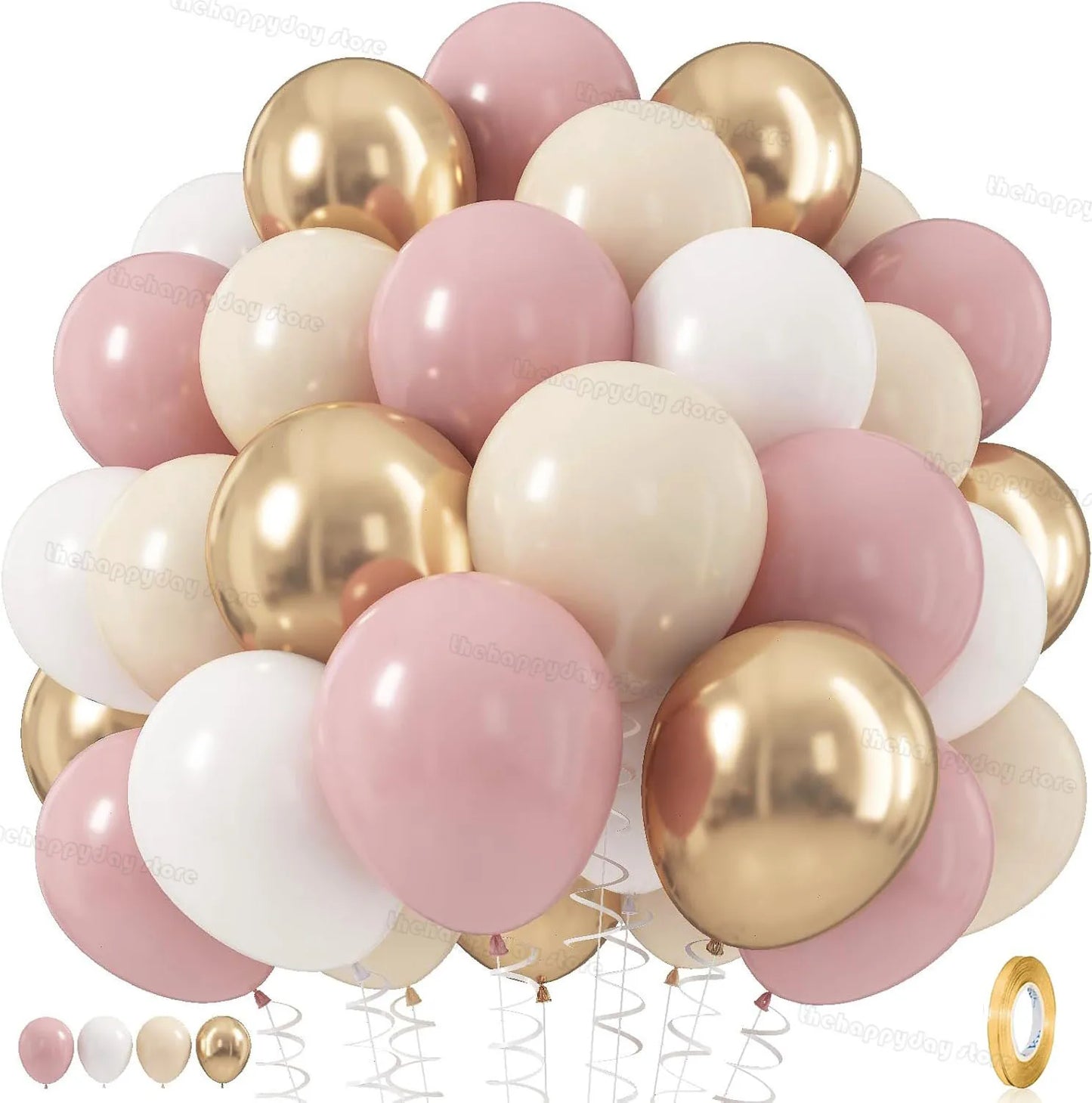 1Set Boho Dusty Pink Ballon Bogen Girlande Kit Neutral Rosa Weiß Sand Elfenbein Ballons für Mädchen Baby Dusche Geburtstag Hochzeit Deco