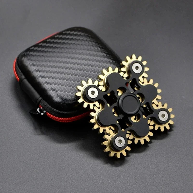 9 Gears Hand Spinner High Quality Metal Fidget Spinners R188 Smooth Bearing Adult Stress Relief Toy Anti Stress Fidget Toys.